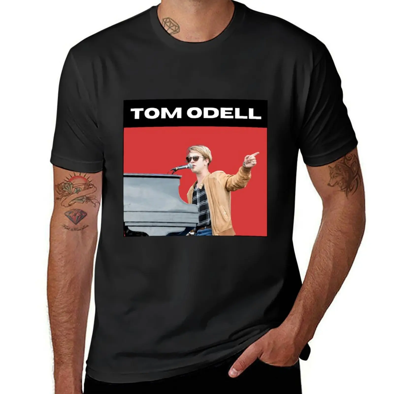 

Tom Odell singing T-Shirt Funny t-shirt essential t shirt tshirts personalised plus size tops mens vintage t shirts