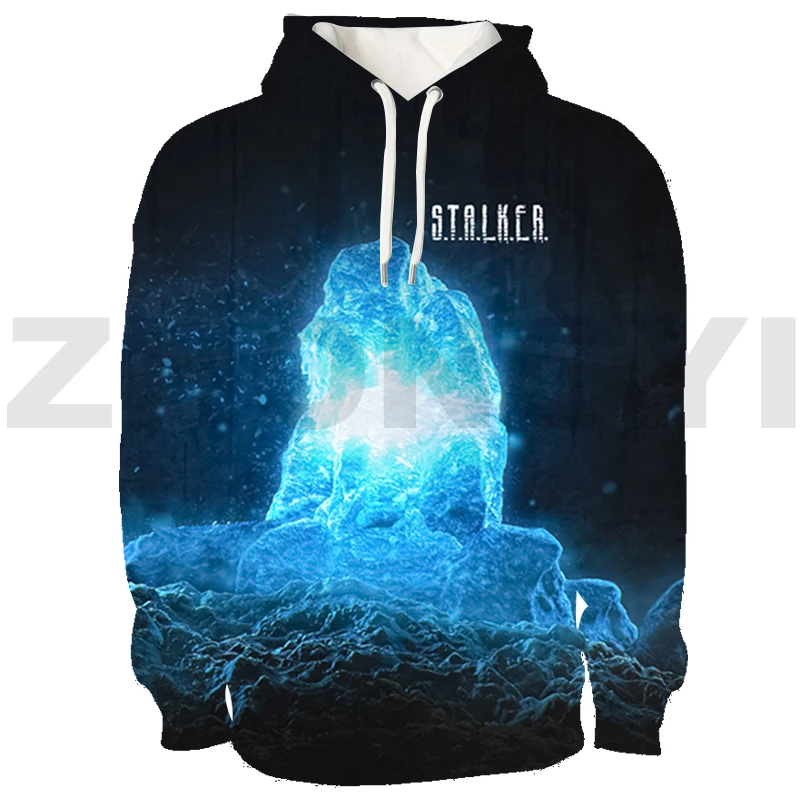 

S.T.A.L.K.E.R. Men's Hoodie 3D Printed Gaming Graphics Outdoor Sweatshirt Men's Apparel Fashion Streetwear Casual Harajuku Tops