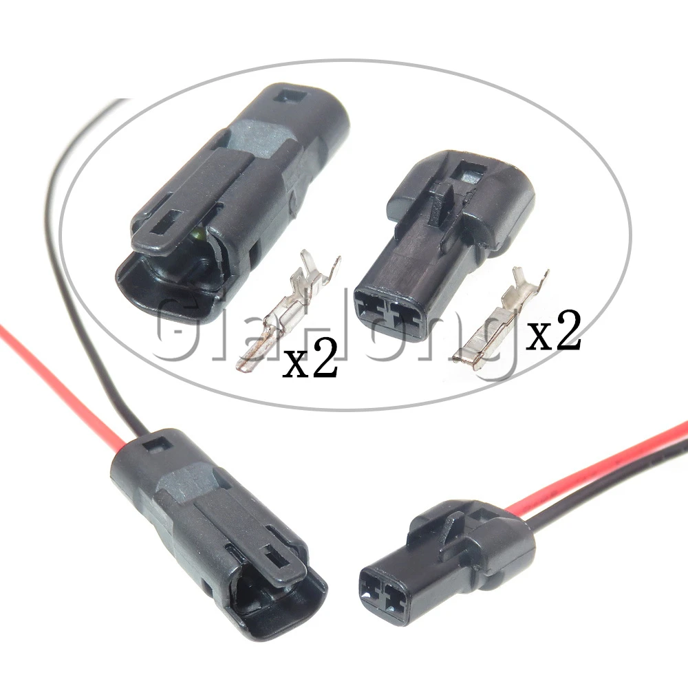 

1 Set 2 Ways 52266-0211 Starter Auto Electrical Connector 522660211 Car Low Current Waterproof Wire Socket 52213-0211 522130211