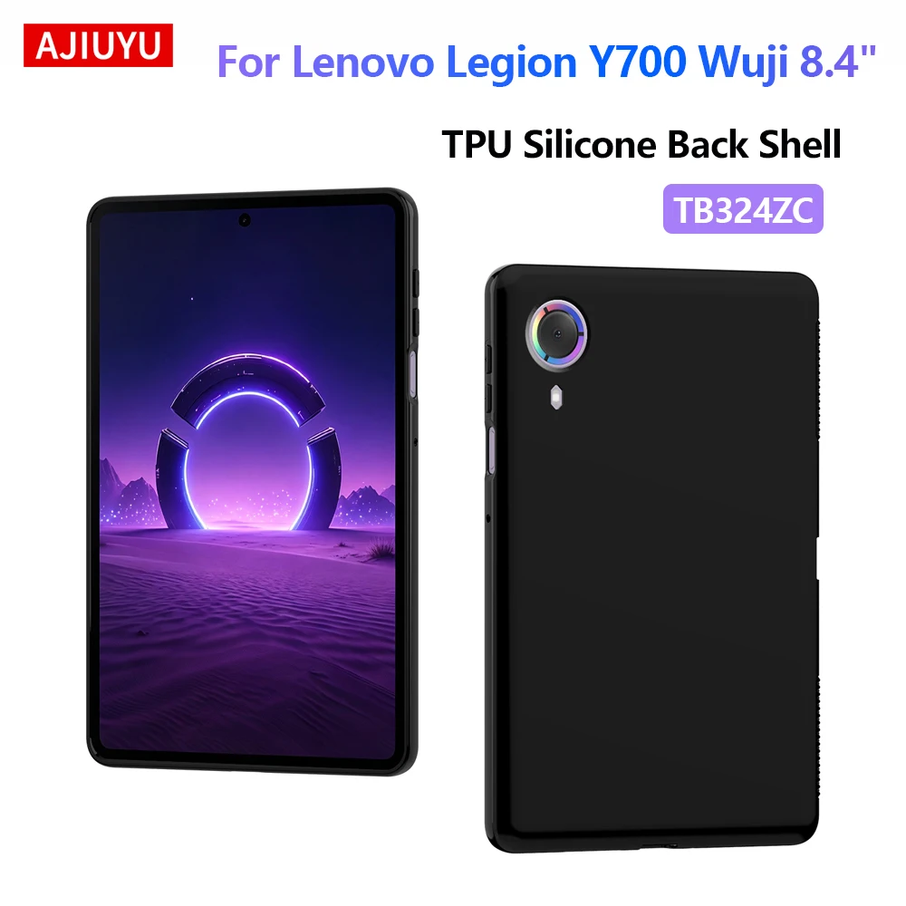 Soft Case For Lenovo Legion Y700 Wuji Gaming Tablet 8.4' For LEGION Y700 Wuji 8.4' TB324ZC 2026 Silicone TPU Shell Back Cover