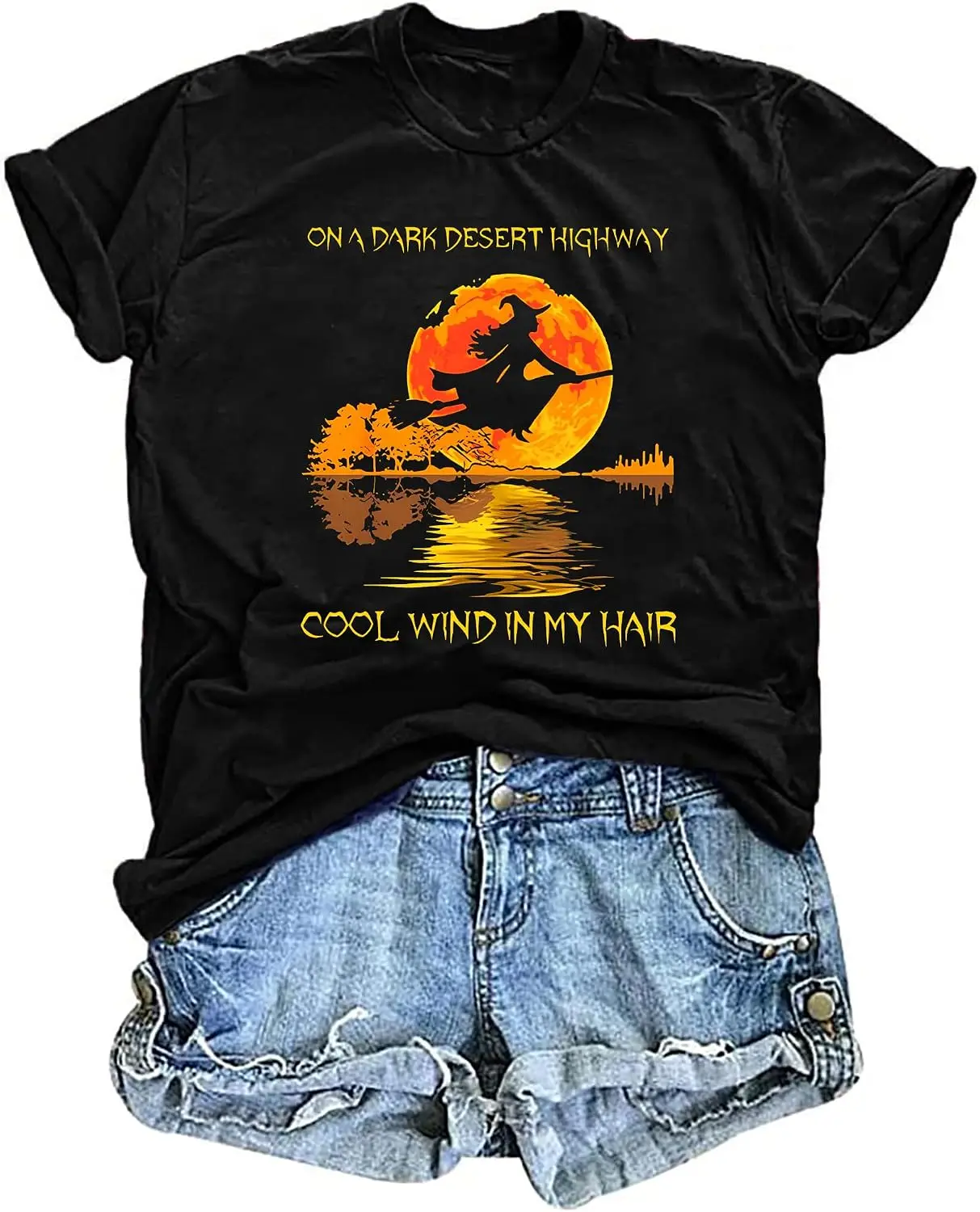 Sanderson Sister Shirts Women Halloween T-Shrit Hocus Pocus Shirt Tops