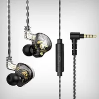 ZLRLMHY Pro Earphone Detachable Wired Headphones with Mic Noice Cancelling Headset Gamer Musician Monitor Earbuds For Xiaomi