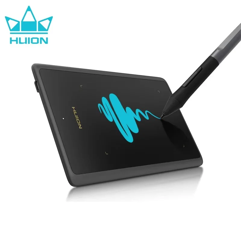 H420X H580X H610X Huion Graphics Tablet Battery-Free Digital Pen Tablet for Drawing, Android MacOS Windows Linux OS Supported