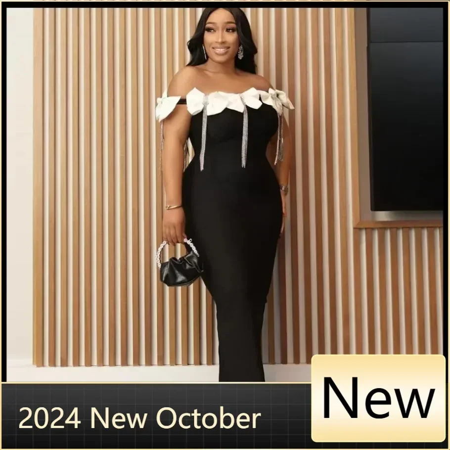 

Африканские платья для женщин, элегантное платье макси Дашики весна-лето 2025 года, женская традиционная африканская одежда Fairy Dreaes