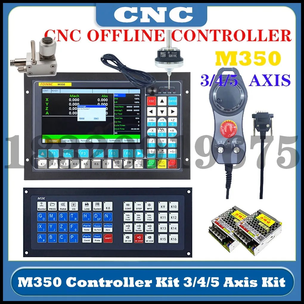 CNC DDCS-EXPERT/M350 3/4/5 Axis Off-line Controller Supports Closed-loop Stepper servo/Atc Controller To Replace Ddcsv3.1