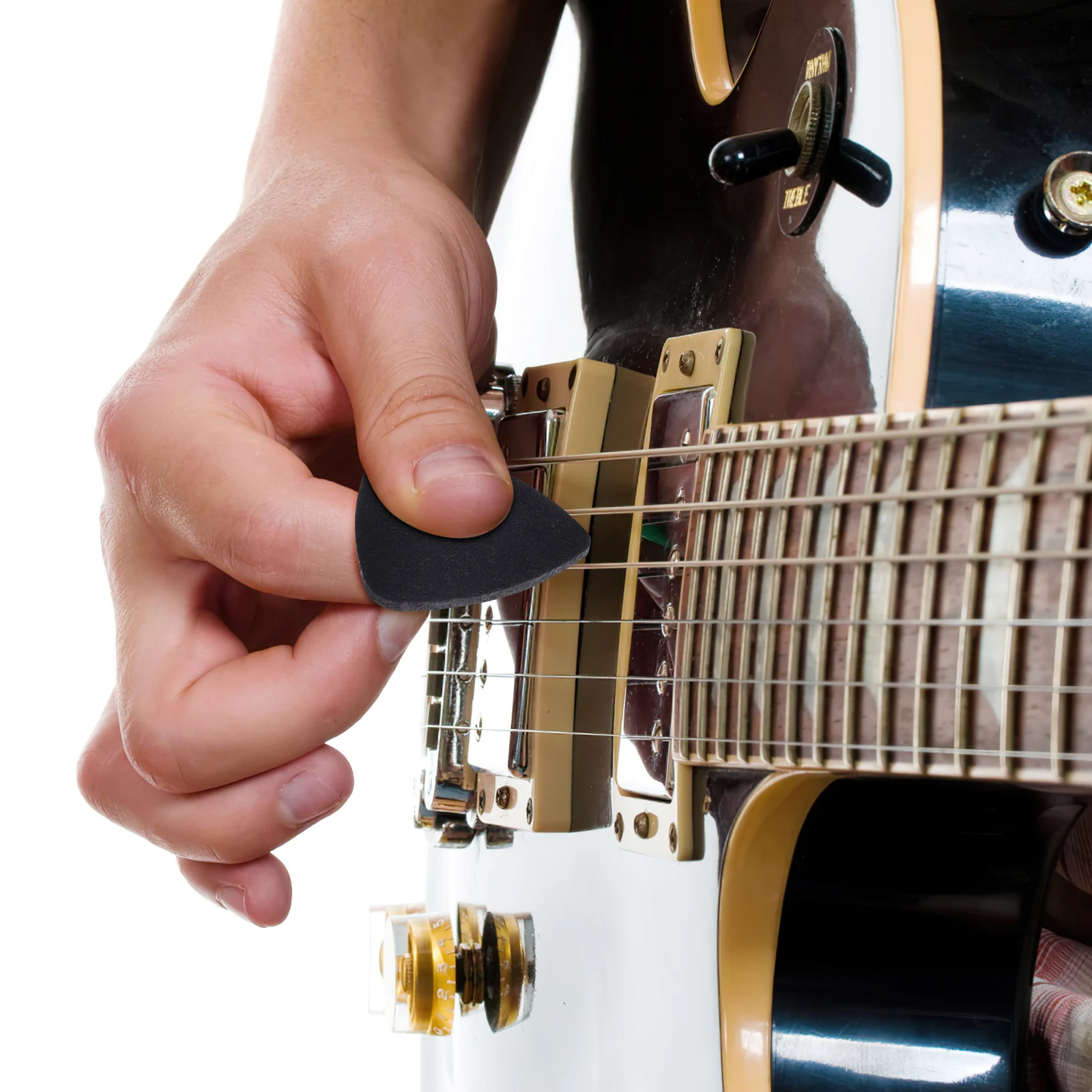 15 قطعة يختار اللباد ل القيثارة الغيتار متعددة الألوان رقيقة لينة الغيتار يختار الحرفية Diy بها بنفسك ملحق الشعبية باس الكهربائية Plectrums