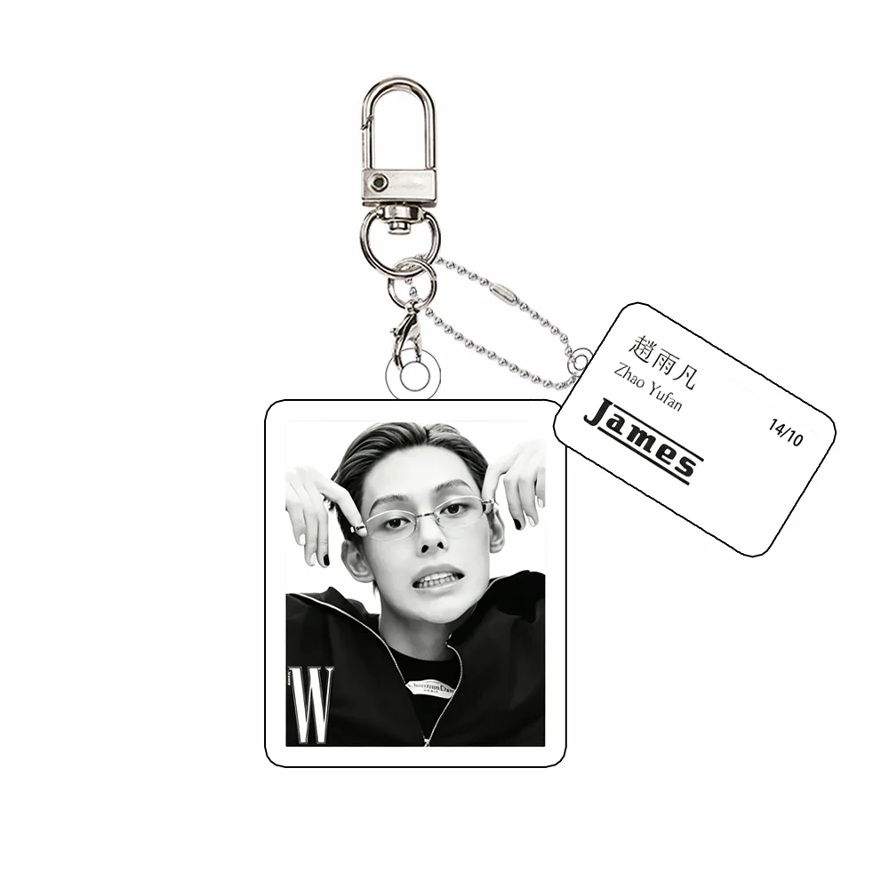 for Hot New Kpop Boy Group Acrylic Keychains for Women Accessories Martin James Juhoon Keonho Ornament Gifts Friends Keyring