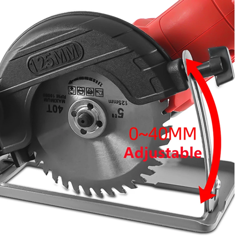 Imagem -03 - Moedor de Ângulo Ajustável Converter para Máquina de Corte Dispositivo de Coleta de Poeira Base de Entalhes Rebarbadora Atualização 45 ° 100125 mm