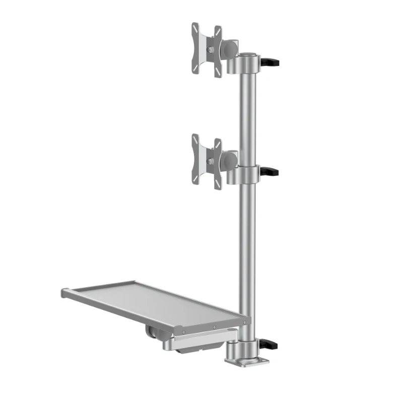 38 series LYD Lijiu silver aluminum alloy support frame computer monitor bracket new dual-screen display 175 arm