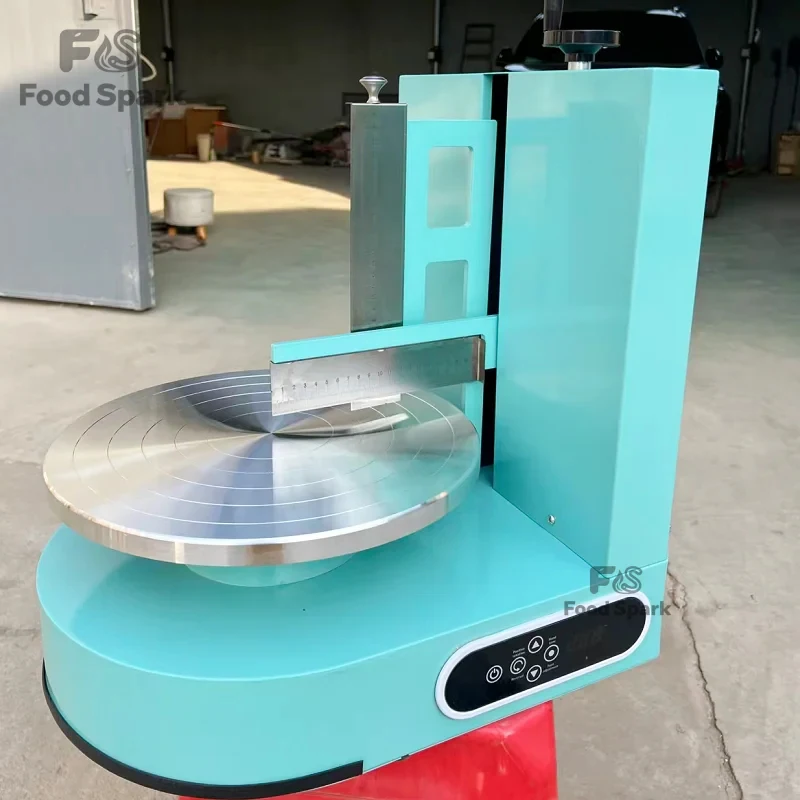 

4-12 Inches Fully Automatic Spreading Machine Essential Baking Equipment For Birthday Cake Making New Condition Cream