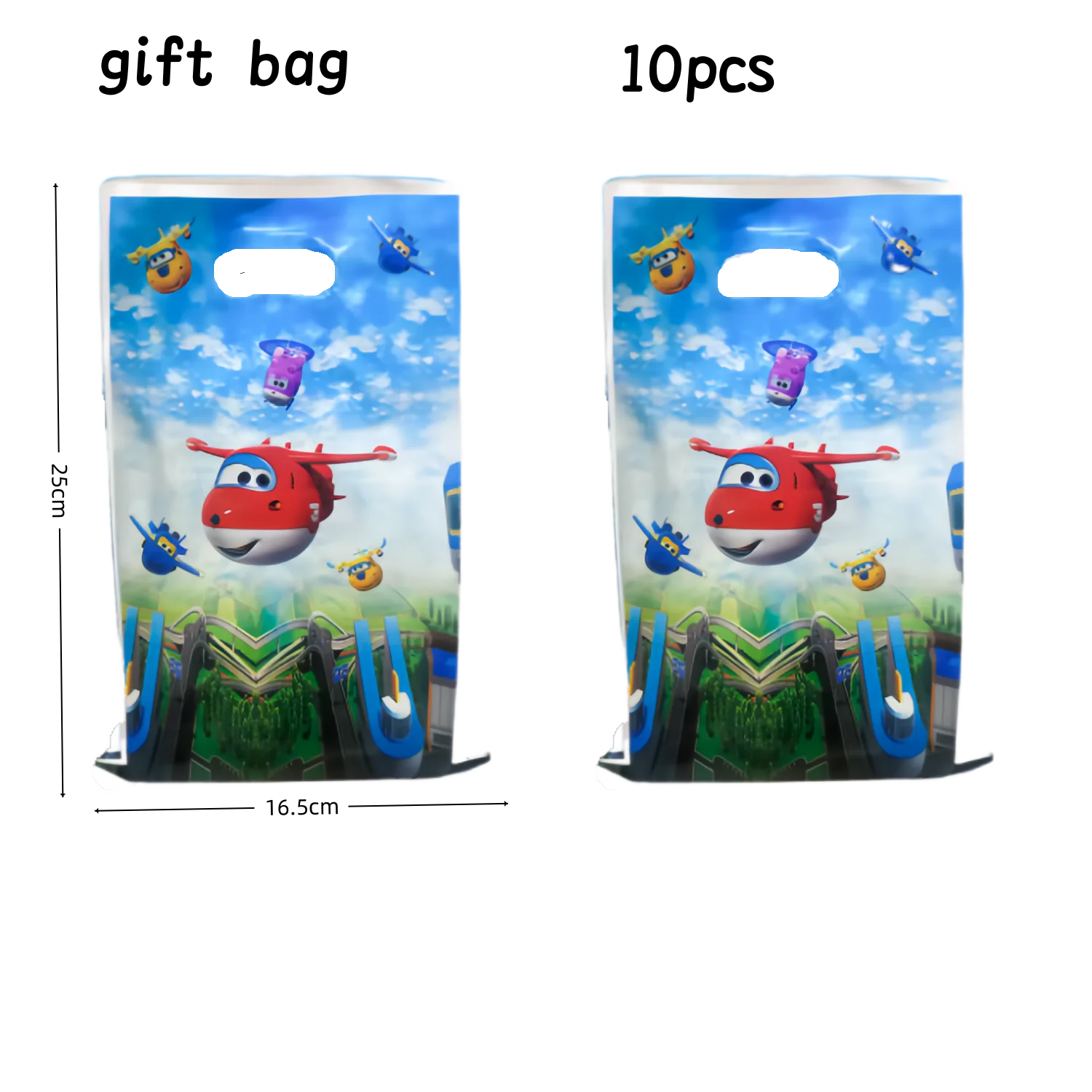 Super Wings Birthday Party Decoration Disposable Tableware Plate Cup Gift Bag Tablecloth Baby Shower Kids Party Favors Supplies - Image 5