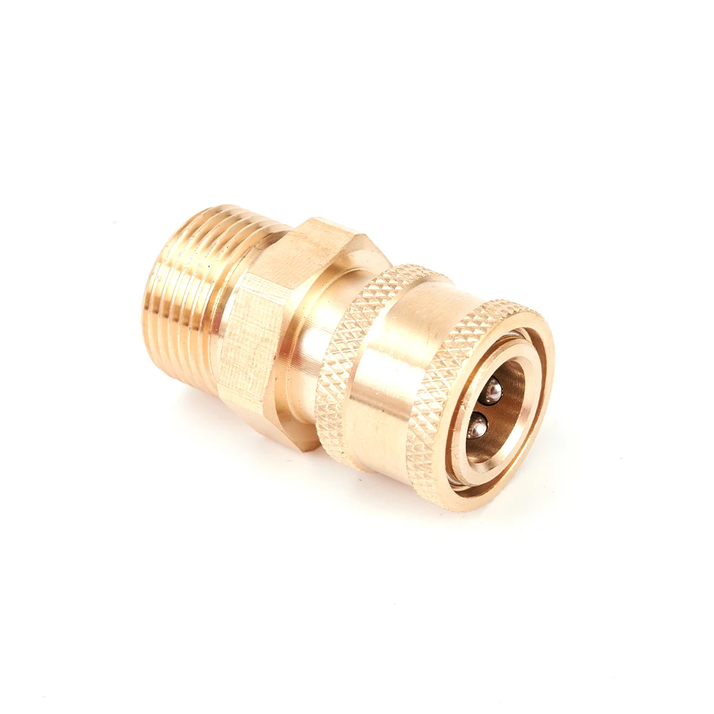 Pressure Washer Coupler Attachment Kit Outdoor Parts Replacement Set Swivel 5000PSI Adapter Convenient Practical Useful