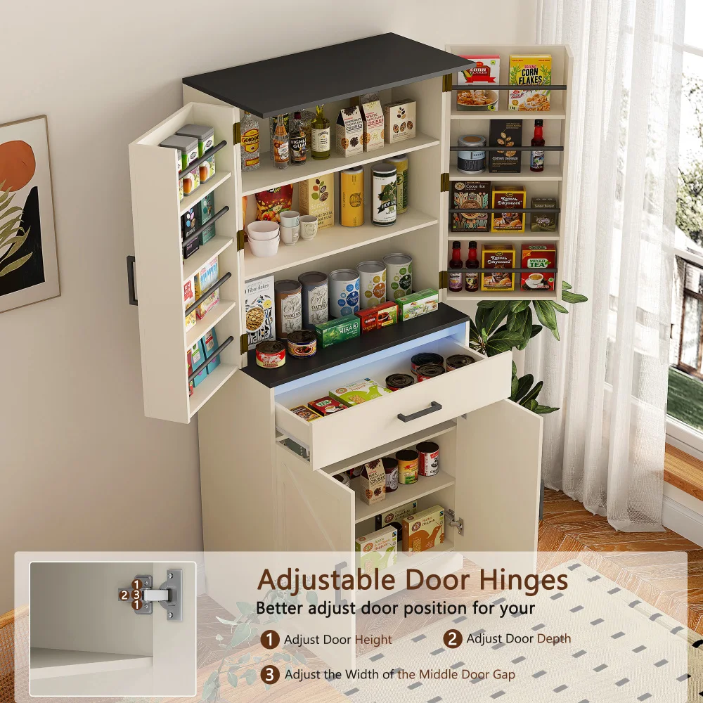 Armário moderno de madeira com estrutura resistente para sala de estar, entrada, quarto, corredor, escritório, com LEDs, com gaveta