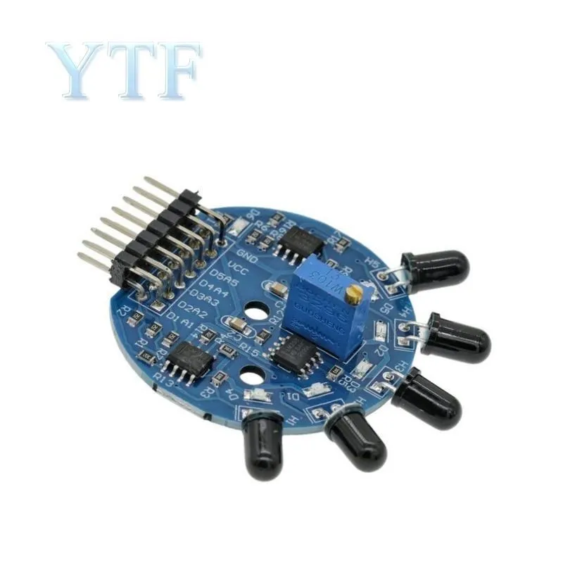 El Módulo de sensor de llama Rd emite robots de extinción de incendios duales analógicos a digitales
