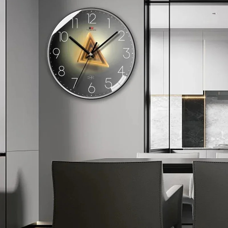 Horloges murales au design minimaliste, style vintage, pour restaurant coréen, horloge murale nordique moderne, décoration intérieure