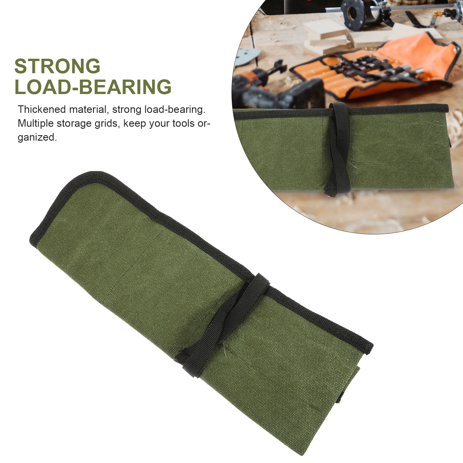 

Carpentry Tool Kit Storage Wrench Organizer Toolkit Mechanic Canvas Zipper Bag for Tools Pouches Electronics Repair Spanner