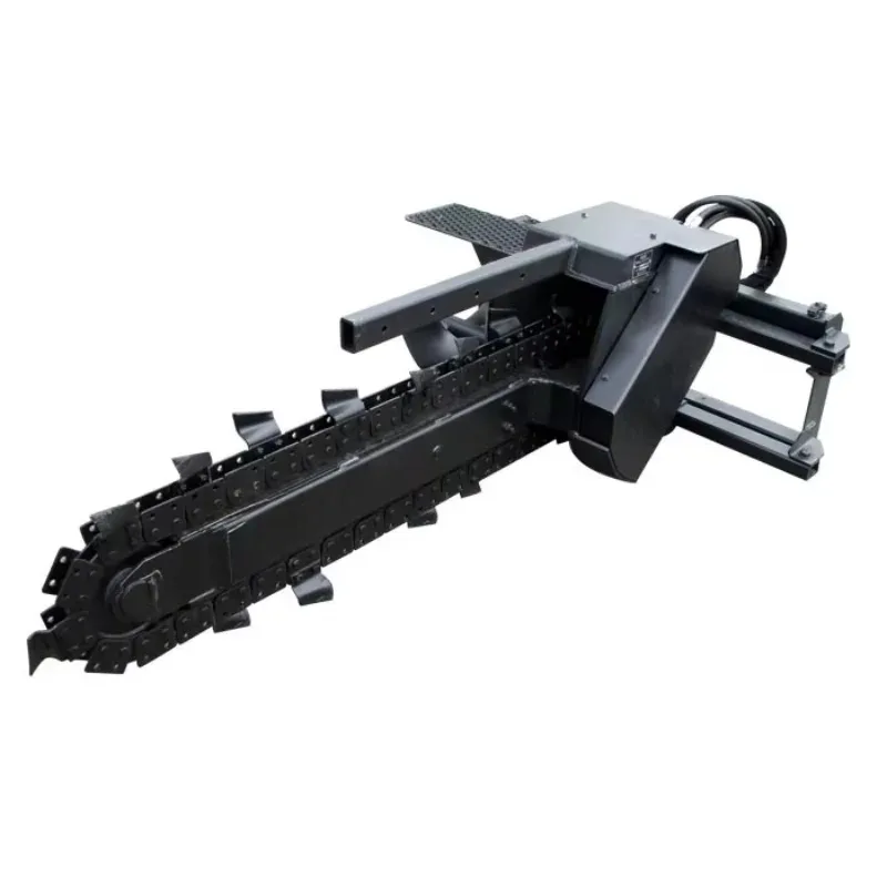 Mesin Pengolah Tanah Hidrolik Rantai Baru, Mesin Pembajak Tanah, Mesin Pembalik Tanah Pertanian