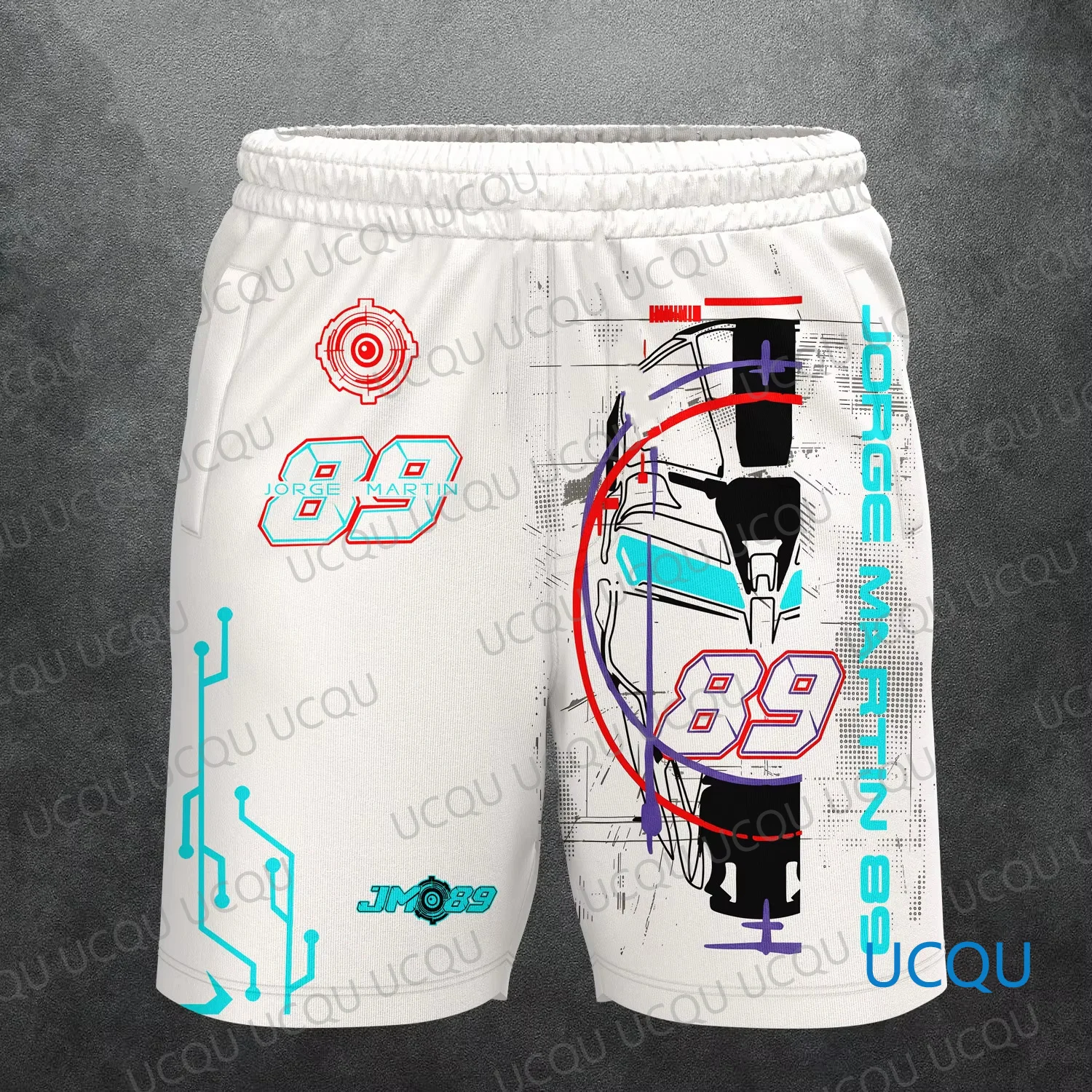 2026 New jorge martin #89 Driver's Shorts for Men and Women - Fun Summer Shorts for Racing Enthusiasts for Adult & Kids Kits