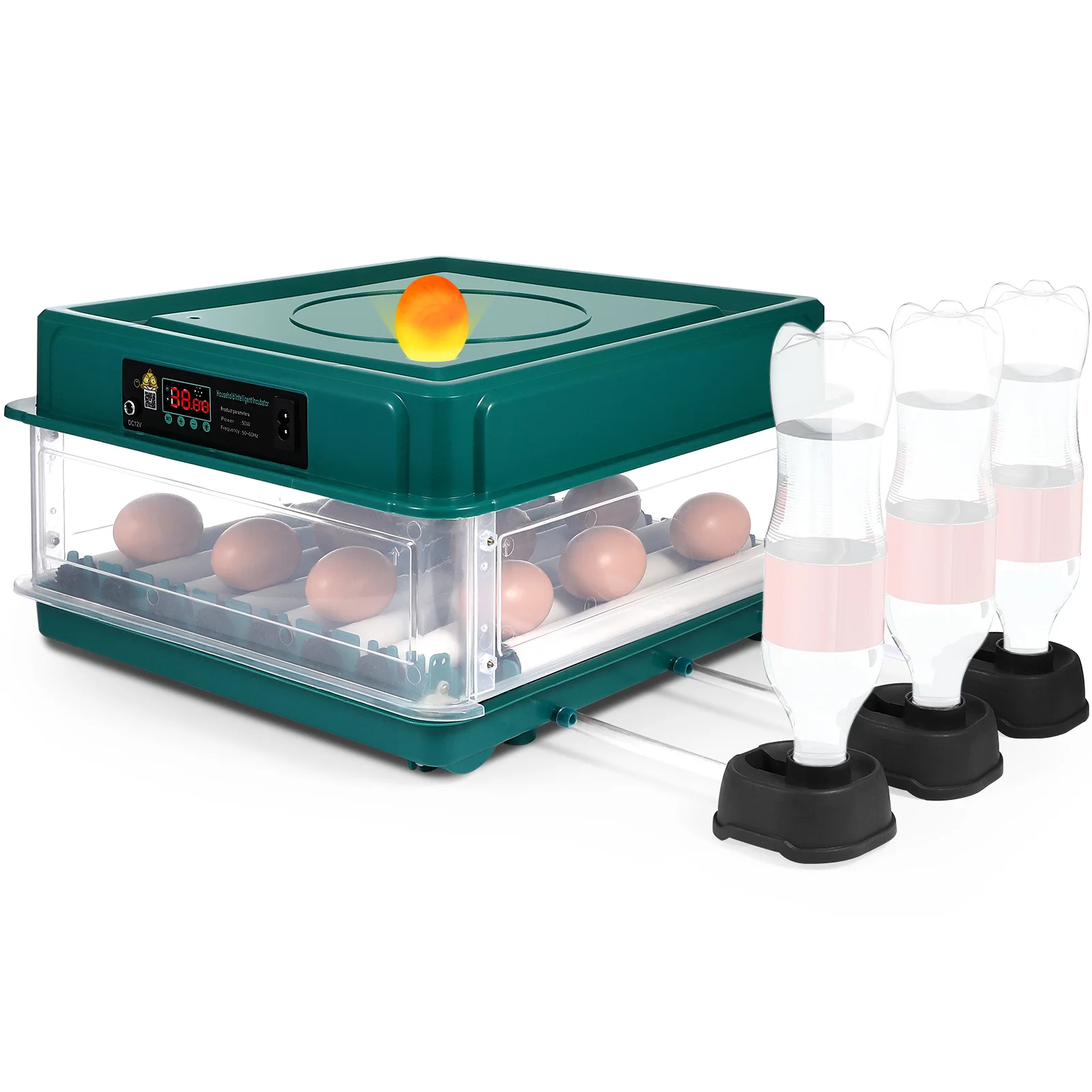 

Fully Automatic Double Electric Incubator British Standard Incubators For Eggs Hatching Small Chickens