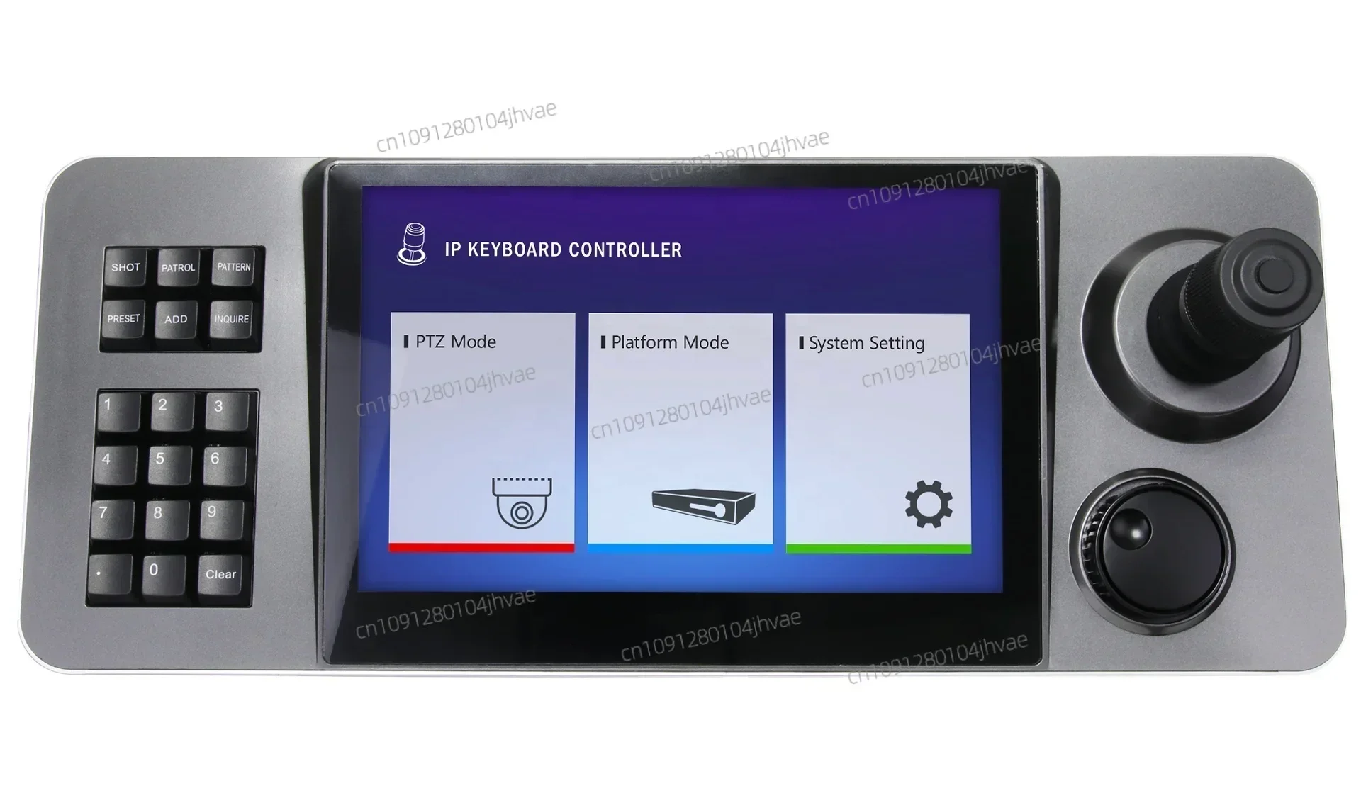 Горячая сетевая клавиатура с джойстиком видеонаблюдения Ip hd, высокоскоростной контроллер камеры Ptz с инфракрасным светом и ночным видением OEM ODM