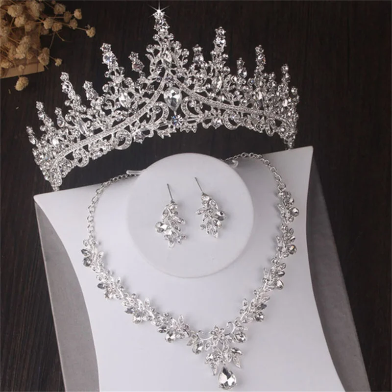 Bride Luxury Crown 3-piece Set Romantic Birthday