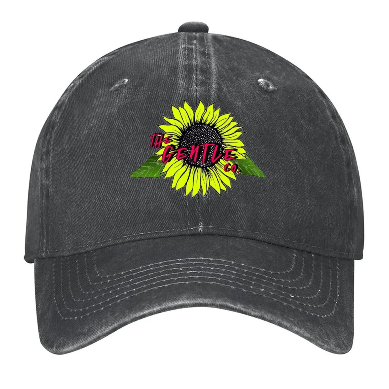 

The Gentle Company:Sunflower Color 1 Baseball Cap custom Hat Rugby Trucker Hat men's big size hat Man Women's