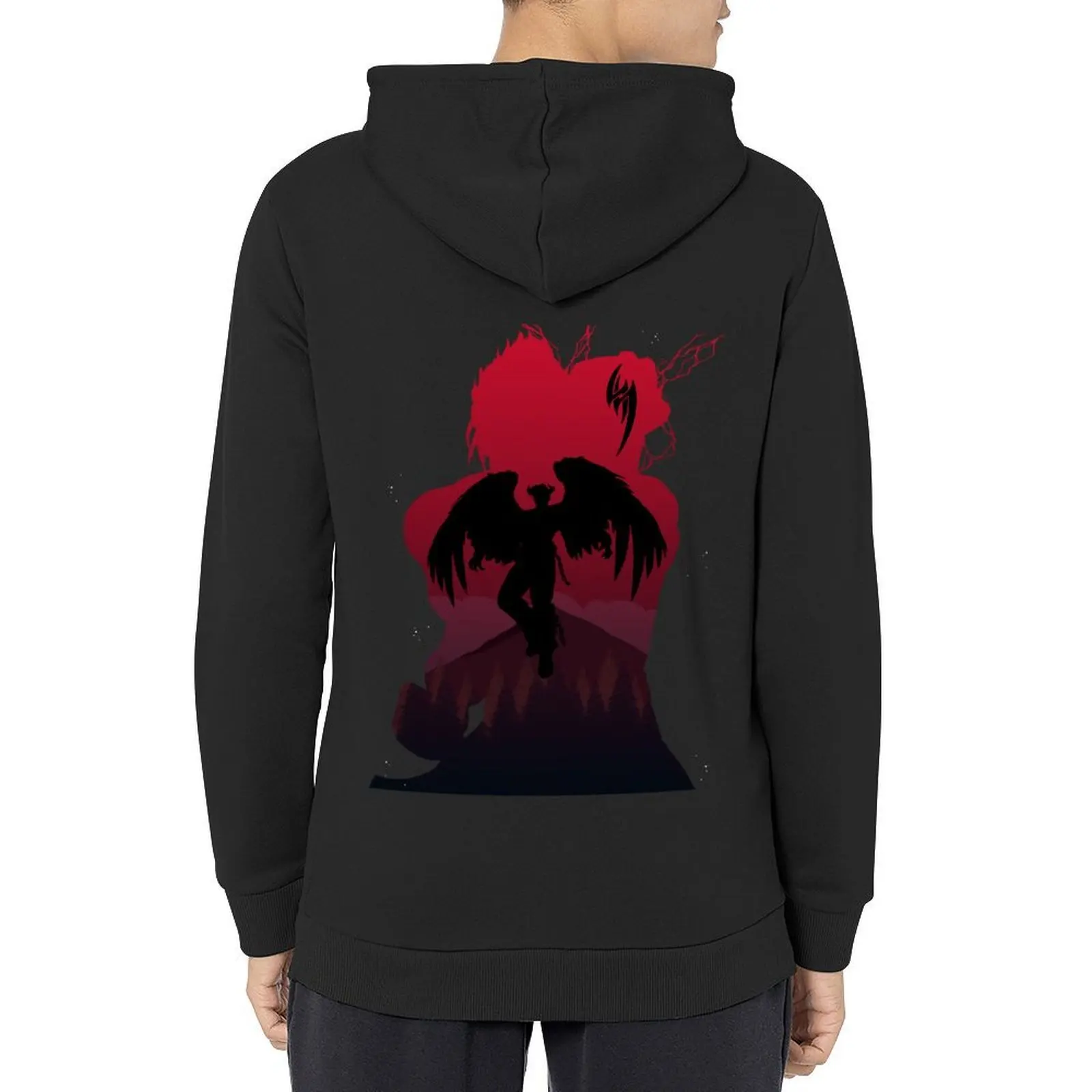 

Jin Silhouette Hoodie men's sweat-shirt men clothing autumn mens clothing hoodie for men