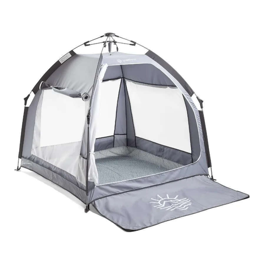 

Portable Tent and Playard | Kids Tent and Playhouse | Indoor and Outdoor | Elephant Grey