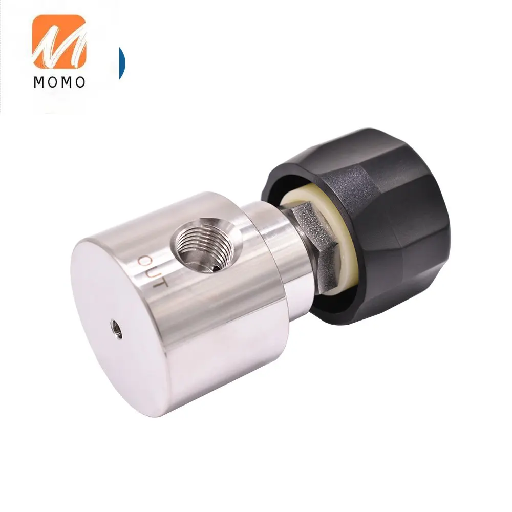 New sanitary grade 304 stainless steel ferrule type straight through quick mounted manual diaphragm valve G1/8