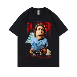 Hot Sale Shameless Frank Gallagher I Am A Shamlless Person and Also A Father Graphic Print T-shirt Men Vintage Oversized Tshirt
