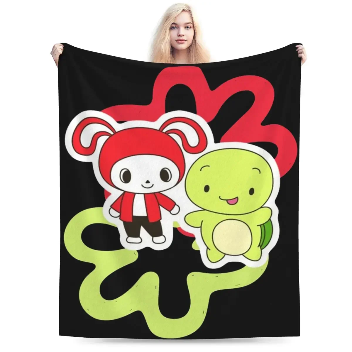 

JJ MIKEY MAIZEN Blanket Soft Warm Flannel Throw Blanket Bedspread for Bed Living room Picnic Travel Home Couch