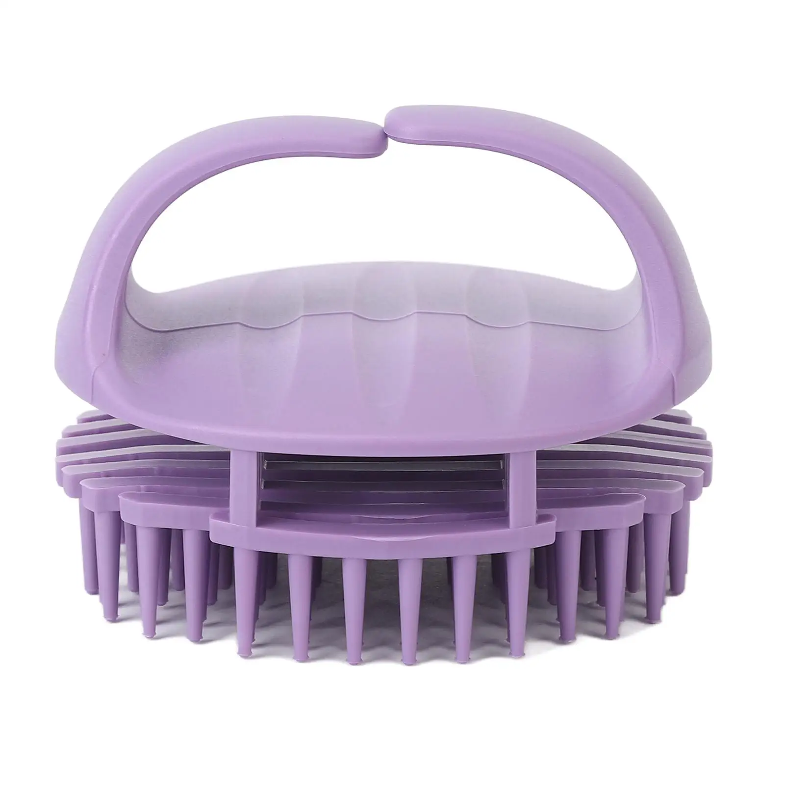 Scalp Massager Scrubber, Pente esfoliante para remoção de caspa, molhado e seco, purificador manual do couro cabeludo para homens e mulheres