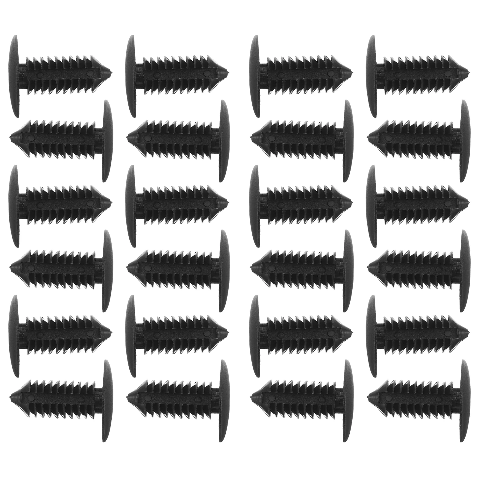 

50pcs Car Plastic Rivets Fasteners Bumper Clips Push Retainer Trim Panel Automotive Supplies Auto Accessories For Vehicle Door