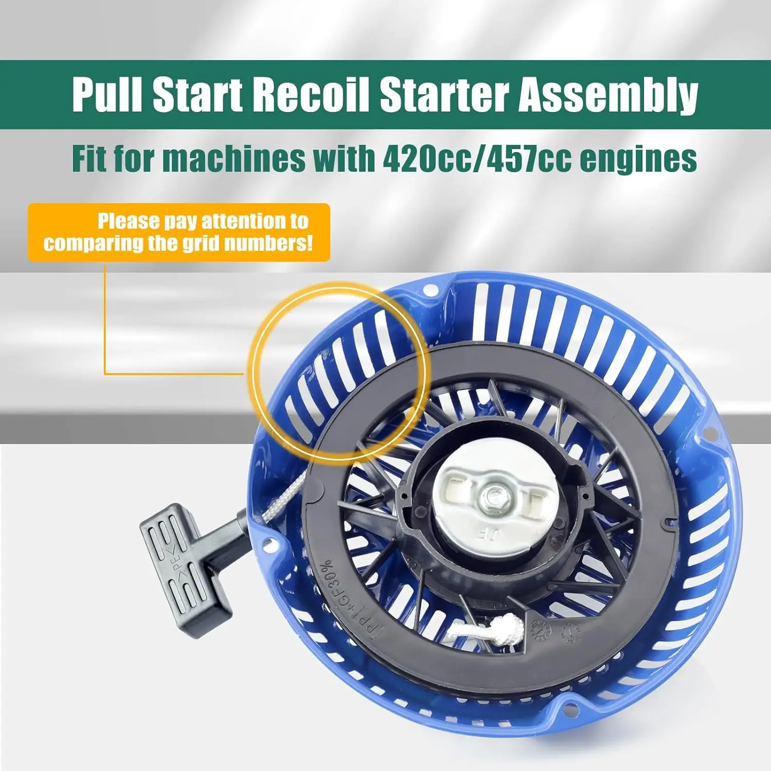 Recoil starter para powerhourse 420cc-457cc gerador 15hp lavadora de pressão 1574200 115179