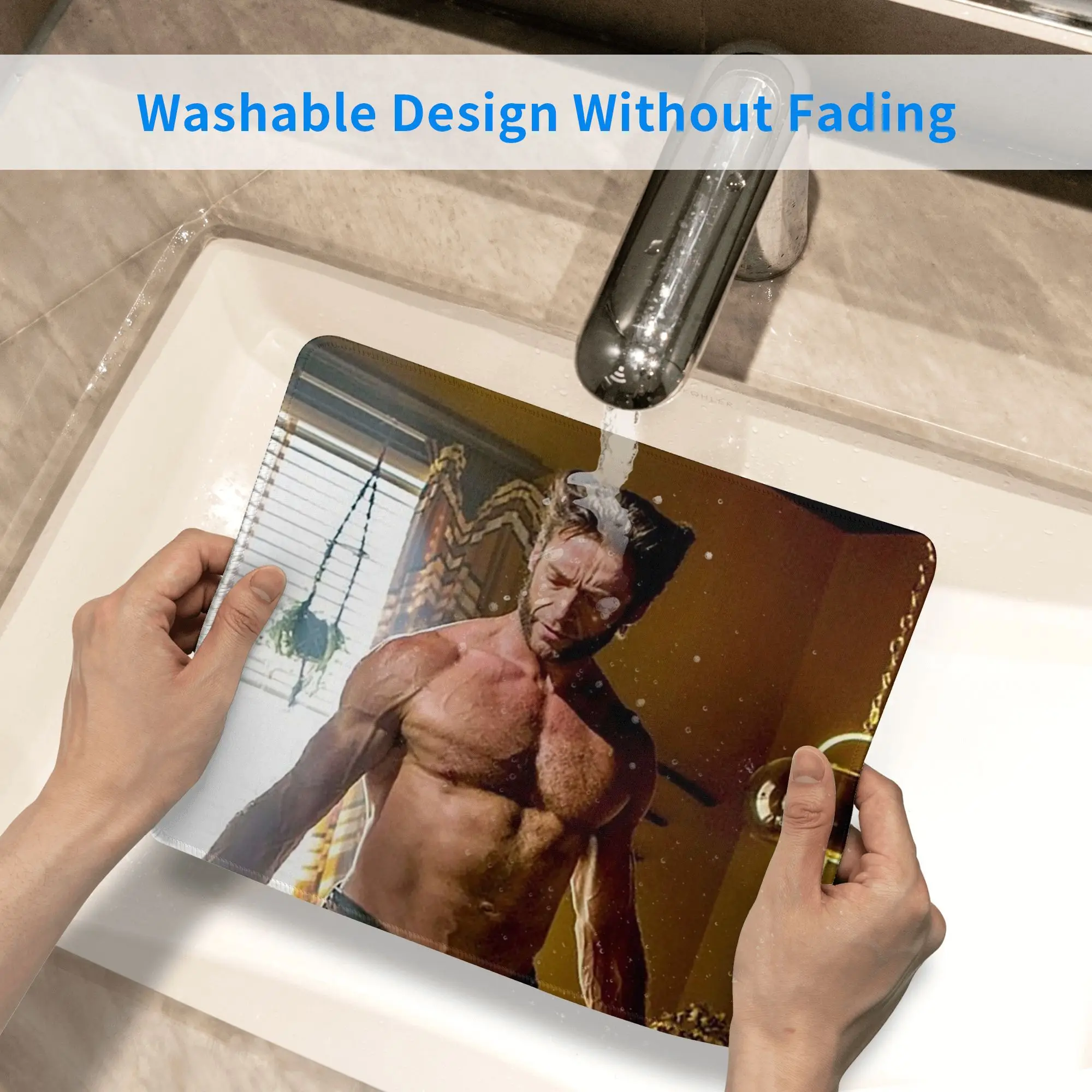 هيو جاكمان ماوس الوسادة الكمبيوتر لوحة المفاتيح ماوس حصيرة ألعاب الكمبيوتر المحمول مكتب حصيرة مكتب الملحقات الجدول الحصير