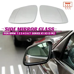 Heating Side Mirror Glass Lens Door Wing Rear View Mirror Glass for BMW X1 E84 F48 F20 F21 F40 F22 F23 F30 F31 F34 F10 F07 F11