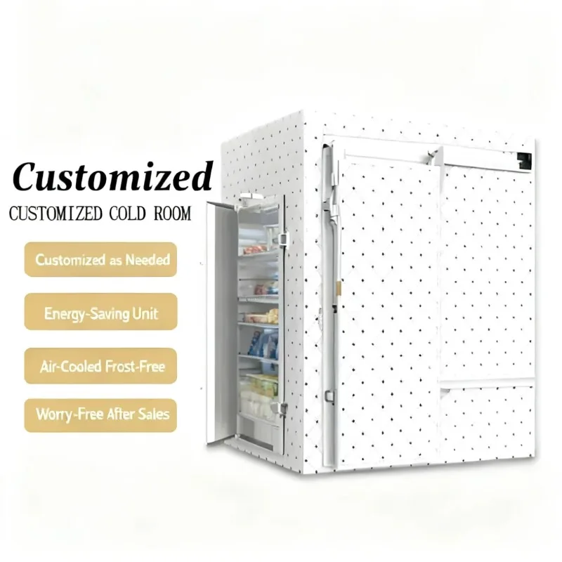 

20ft 40ft Solar Powered Cold Storage Room for Meat and Seafood Refrigeration for Farm Market and Fishery Applications customized