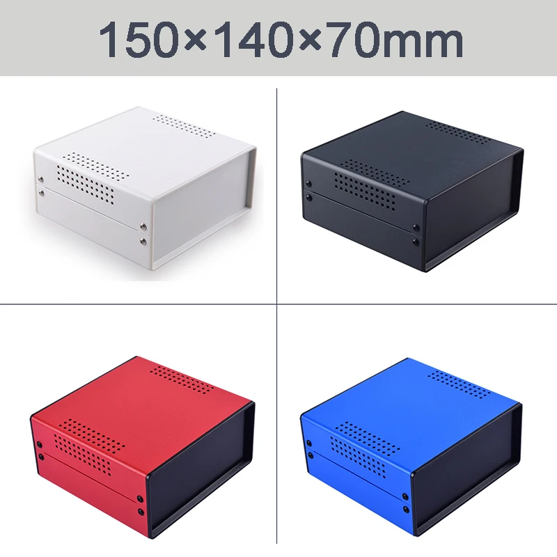 150x140x70mm Iron Housing for Electronics DIY Instrument Case Project Case Iron Electric Junction Box DIY Amplifier Metal Box