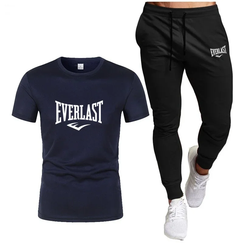 Spring and Summer Daily Casual Short-Sleeved Clothing - 2026 Men's T-Shirt Shorts - Top Trendy Sportswear