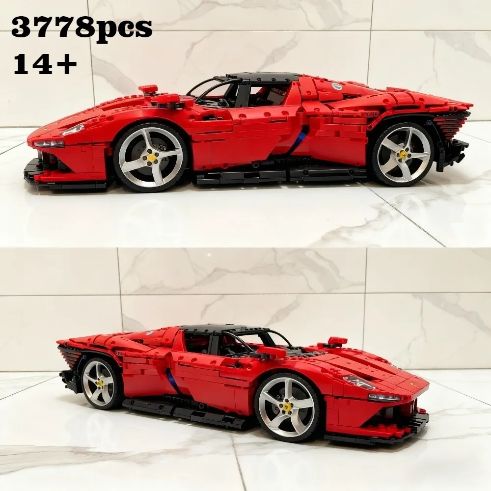 

Коллекционный подарок суперкар для взрослых — новинка 2025 года, 42143 (3778 шт.), механические строительные блоки