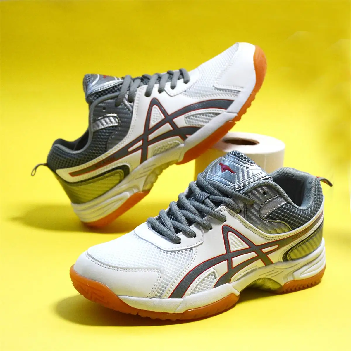 Hochwertige Professionelle Tennistrainingschuhe für Herren, Geeignet für Baseball, Softball, Lacrosse, Badminton, Rugby, Squash und Vielseitiges Training – Detail 7