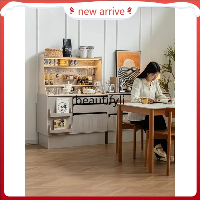 

D2520 Acrylic dining edge Nordic light luxury high-end wine cabinet Multifunctional storage cabinet