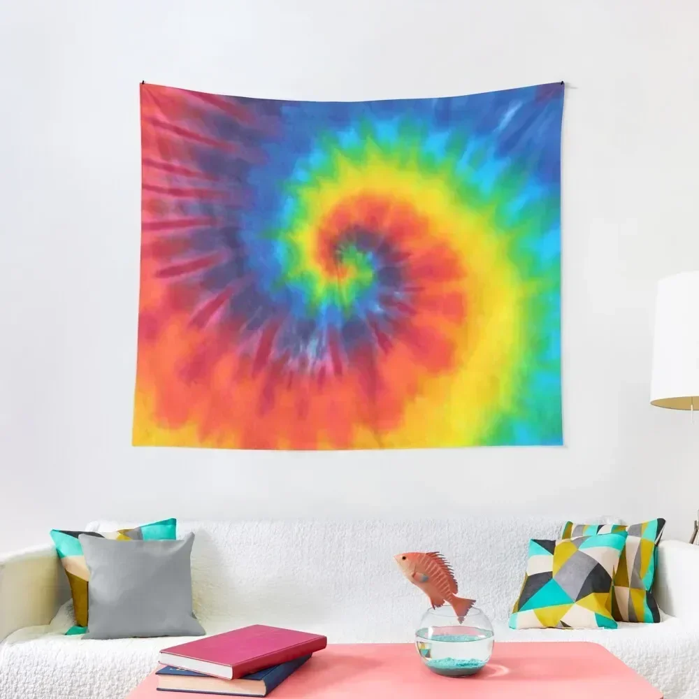 

tie dye swirl rainbow Tapestry Room Decor Korean Style Wall Coverings Wall Art Things To The Room Tapestry