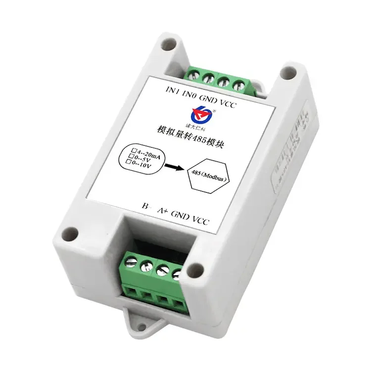 

Дешевый вход 0-5 в 0-10 в 4-20 мА выход Rs485 Modbus аналоговый конвертер на 485