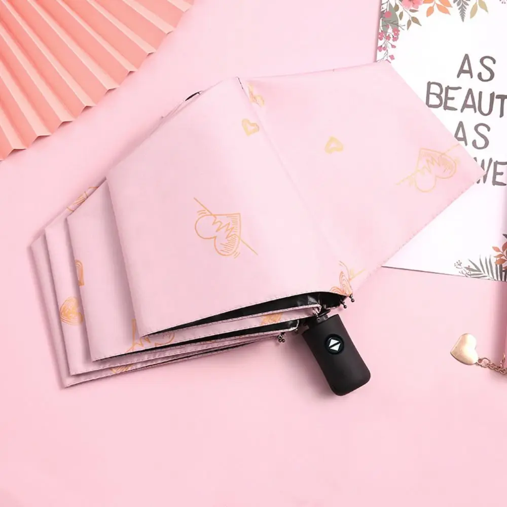 

Функция солнцезащитного козырька, защита от ультрафиолета, автоматический зонт, усиленный утолщенный зонт от дождя, портативный ветрозащитный складной зонт для путешествий