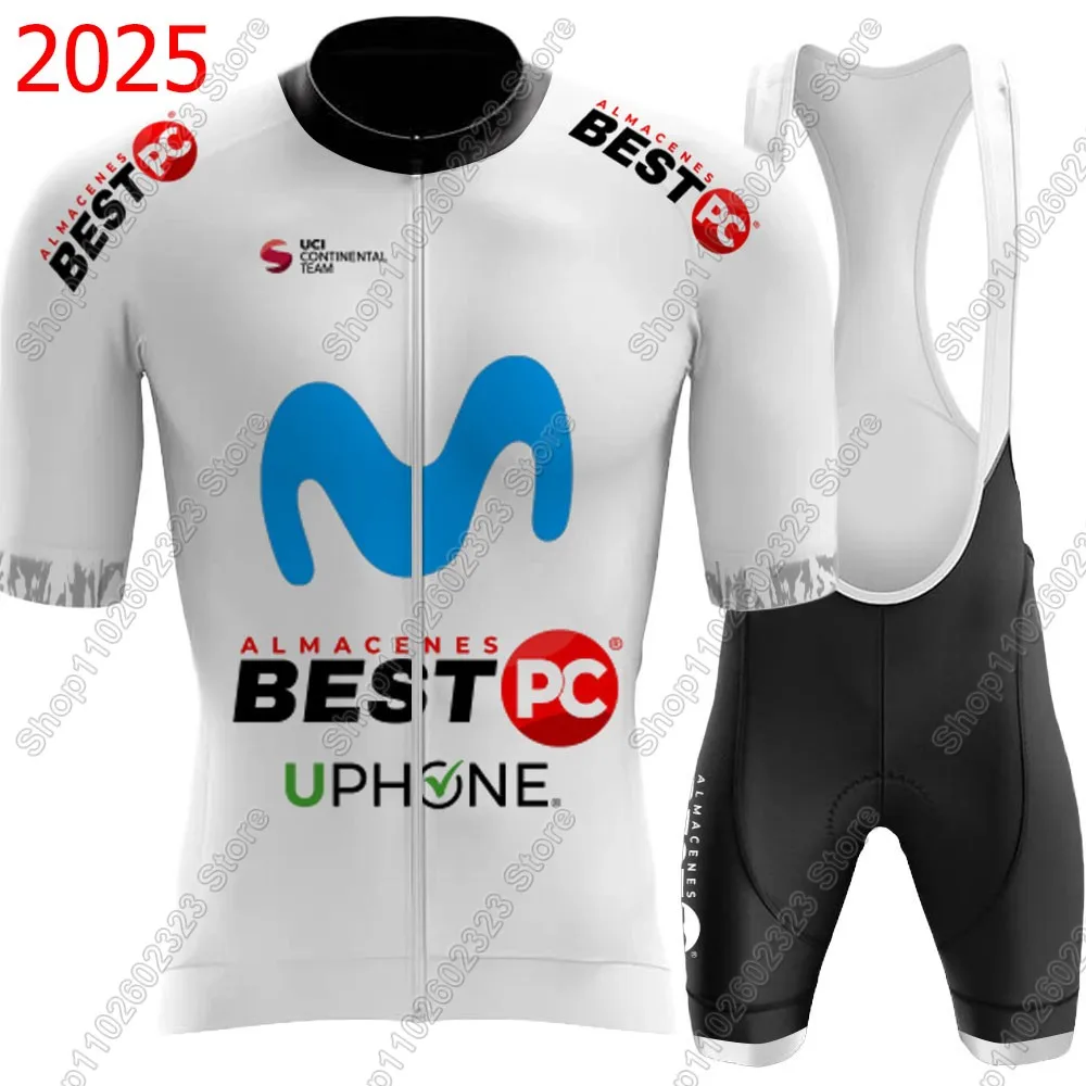 

M Best Pc Rro Team 2025 Cycling Jersey Set Men Summer Bicycle Clothing Road Bike Shirts Suit Bicycle Bib Shorts MTB Ropa Maillot