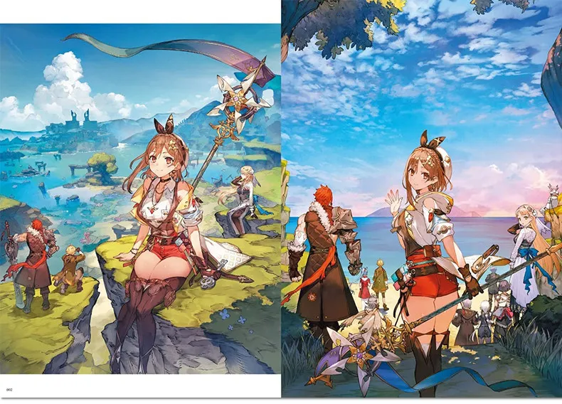 Atelier Ryza 3: The End of the Alchemist and the Secret Key Official Setting Collection Atelier Ryza 3