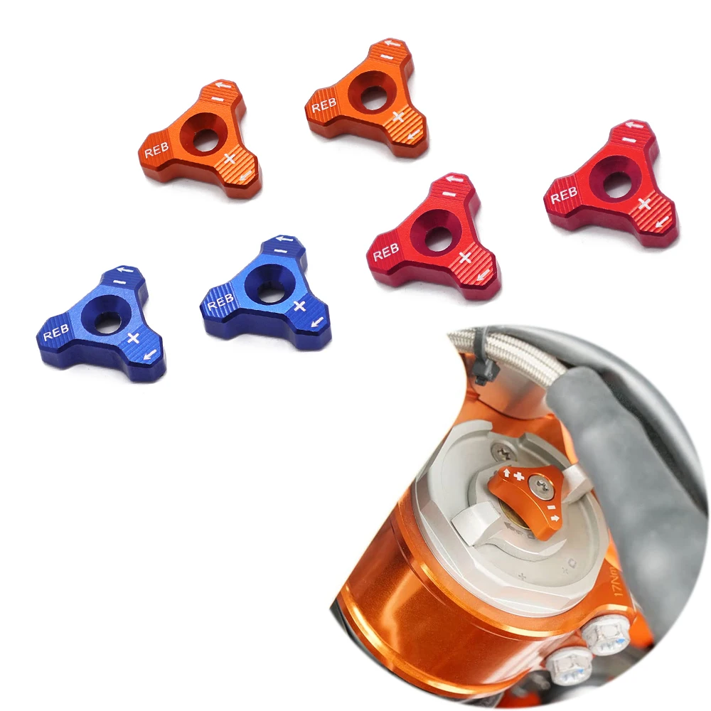 For KTM EXC SX SXF XC XCW XCF EXCF EXCR MXC EXCR Adventure 125-690 1090 CNC 48mm Front Shock Absorber Fork Knob Adjuster Bolt