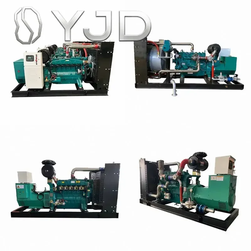 Weichai Yuchai 500KW 1 Phase/3 Phase Natural /LPG Water Cooled 24V DC Electric Start Generator Sets for Continuous Use