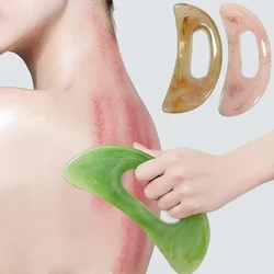 Guasha Board Resin Beeswax Massager Scraper Chinese Gua Sha Tool For Face Neck Back Body Acupuncture Pressure Massage Therapy